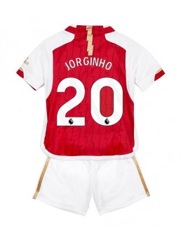 Arsenal Jorginho Frello #20 Dječji Domaci Dres kompleti 2023-24 Kratak Rukavima (+ kratke hlače)